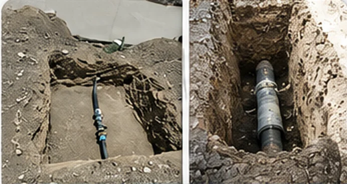 Sewerage and manhole works